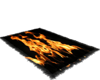 Flames rug