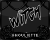 𝕲. Witch Sign
