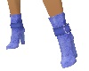 suede lilac sq heel