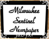Milwaukee Newspaper Sign