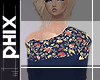Px e Floral Sweater 