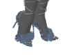 BLUE L'S HEELS