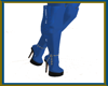 S4E Tall  Boots Elec Blu