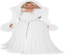 White Hooded Robe/ Gown