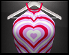 Hearts Pink Top