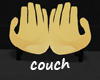 UC golden hands couch