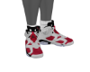 AJ 6s Carmine