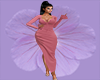 7ly  Mortica Gown Pink