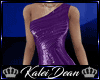 ~K Glisten Gown Purple