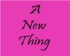 *A New Thing tee shirt