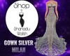 Gown Silver Milan