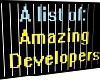 Developer List