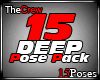 Tc: 15 Deep Pose Pack