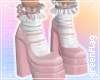 ♡ bff pink shoes