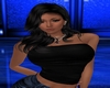 [KR] Silk Top Black