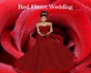Red Heart Wedding Gown