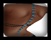 Spike Chain Neon Blue