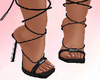 Strappy Black Sandals