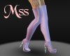 (MSS) Lilac PVC Boots