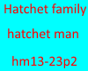 hatchet family h/m p2