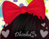 Kid Red Hairbow