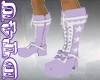 DT4U Purple Doll Boots