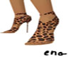 brown lepard heels