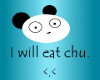 Panda Eat Chu Sign