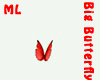 *ML* Big butterfly red