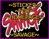 ! Savage#15 Sticker