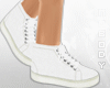 ! Plain White Sneakers