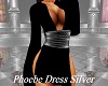 Phoebe Dress Silver