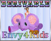 Kids Purple Elephant Toy
