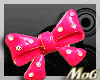 *MG* Fuchsia Bow 3 Parts