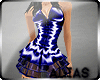 |A| Blue Club Dress