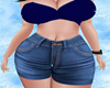 ^ Crop Top Short Denim