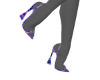 *PR@DA Purple Rose Heels