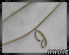 A: Choker "J" Gold