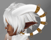 Seer Horns White/Gold