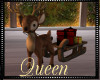 !Q W Sweet Deer + Sleigh