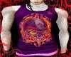 LC skull purple shirt