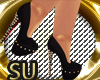 *SU* GOLD SPIKE SHOES
