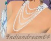 (i64)Bead Necklace silve