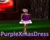 [BD]PurpleXmasDress