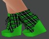 !R! St Pattys Wedge Boot
