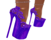 Purple lace shoes UA