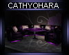 Round Booth Purple