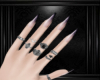 Beige/Blk Ring Set