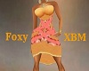 Xbm Foxy Peach Dress