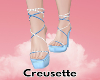 (C)Pastel Blue Heels